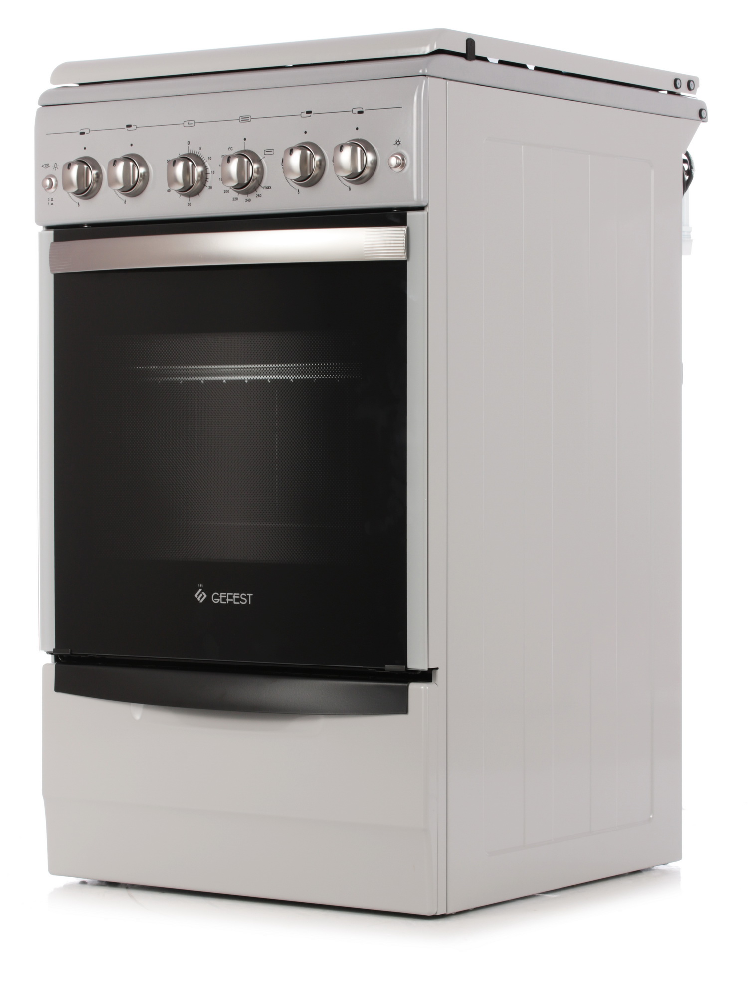 1089289 Газовая плита Gefest 5100-02 0068 серебристый STDN-0100805 - Вид №2