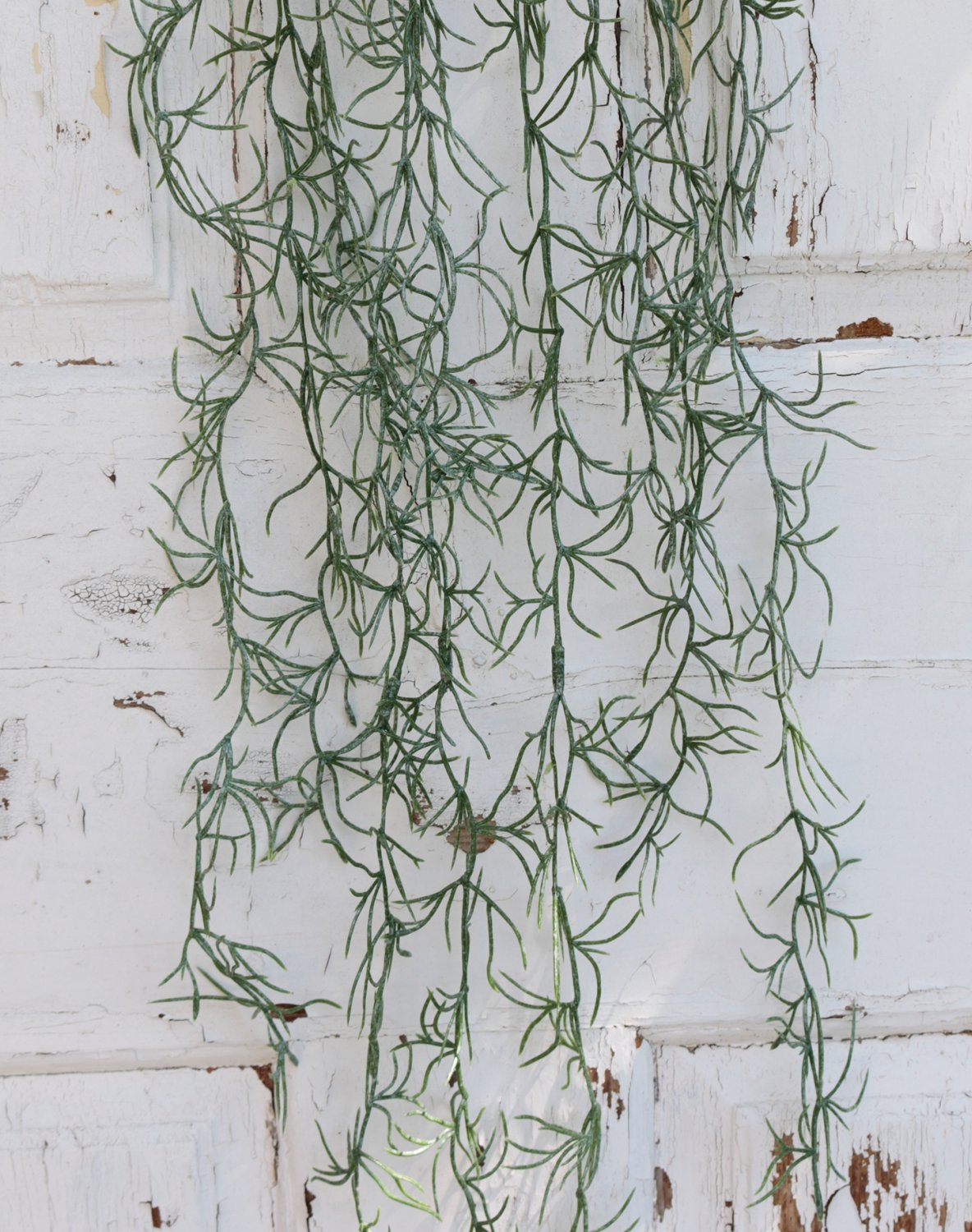 5215 809 a3 Вешалка из искусственного мха, 106 см, зелено-серая H-andreas  - Вид №2