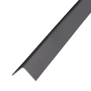 Угол ПВХ наружный 1000x20x20 мм графит матовый 89431856 STLM-2073800