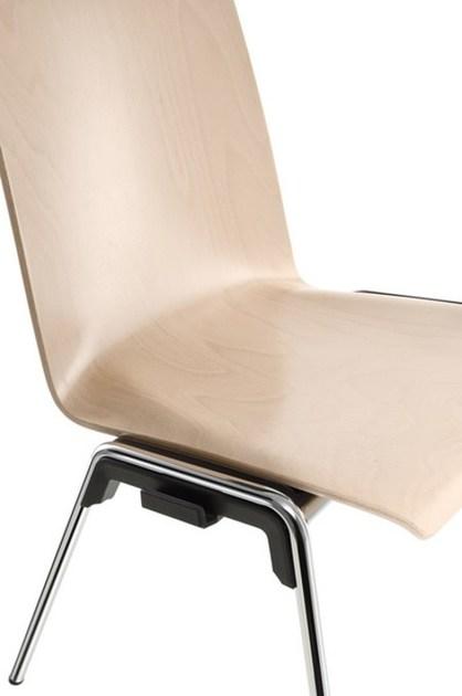 Brunner Штабелируемый стул из бука для залов ожидания Hero sun-id-1479830 - Вид №4