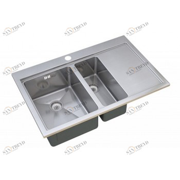Zorg ZM R-7852-2-L Мойка кухонная прямоугольная Zorg 