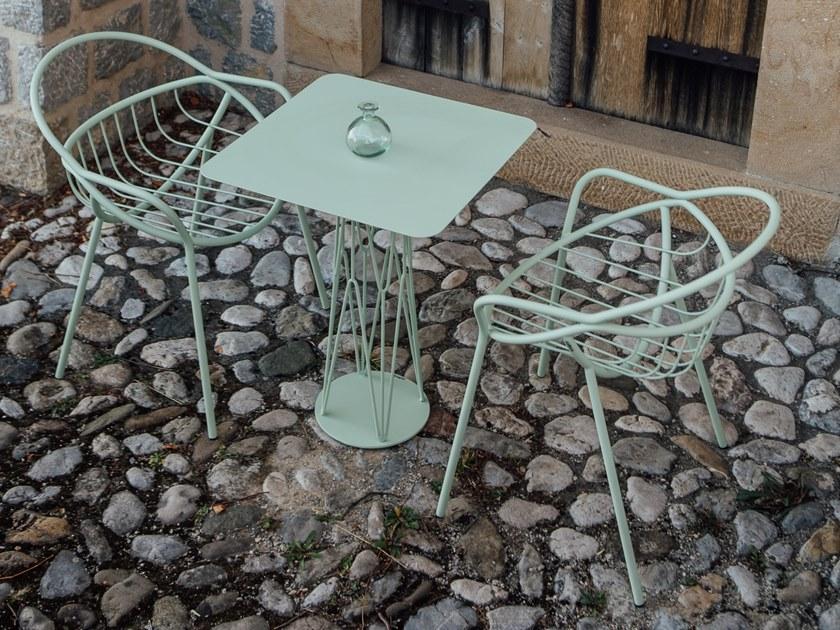 Garda Furniture Садовое кресло из стали с порошковым покрытием с открытой спинкой Nuvoletta Gn01be - Вид №7