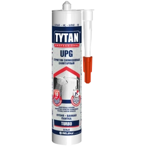 Герметик силиконовый Tytan Upg Turbo белый 280 мл 86796017 STLM-2098320