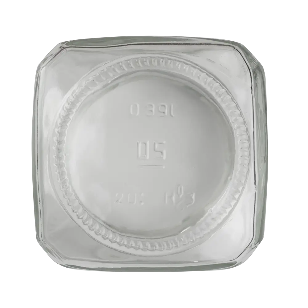 Банка для сыпучих продуктов Berossi Rondo 0.39 л стекло цвет белый STLM-2175200 - Вид №3