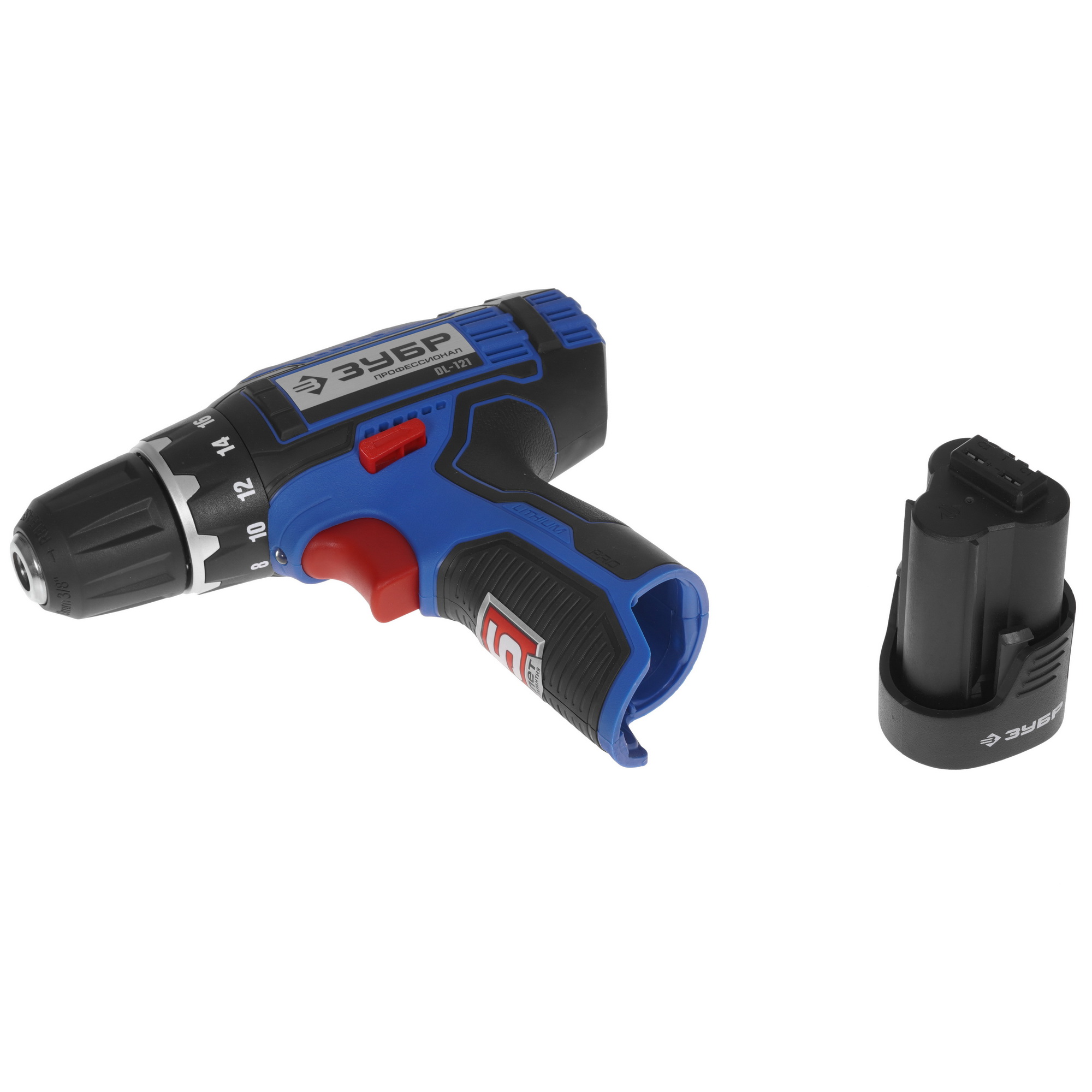 Набор электроинструментов Зубр DL-121-22F + LED фонарь 12V MAX LITHIUM PRO 9909104 STDN-0139606 - Вид №6