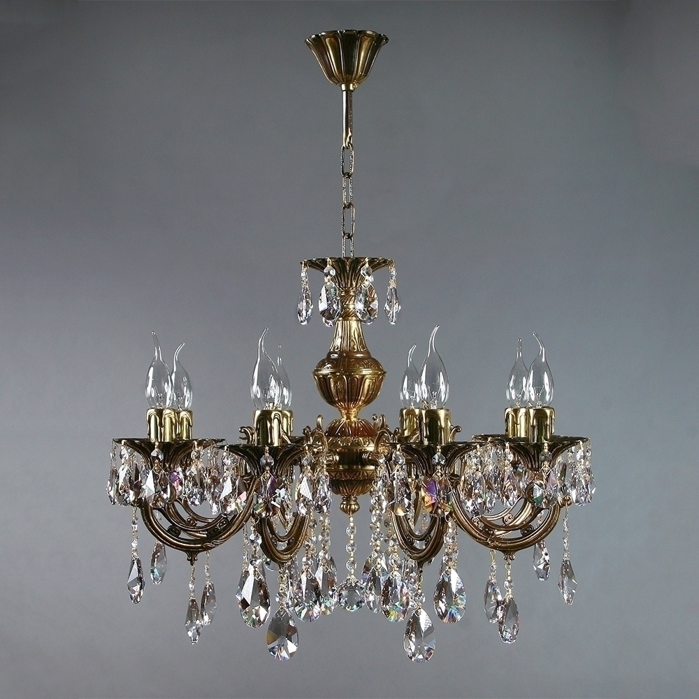 096439 Люстра Ambiente 8L 8818/8 PB Tear Drop Mantra Aria