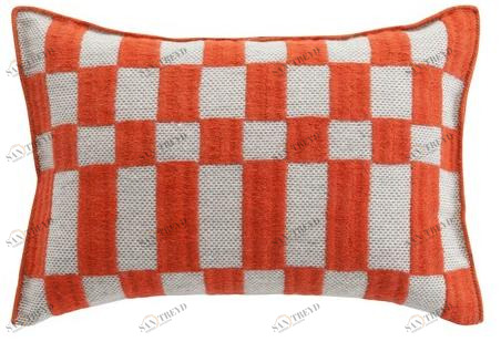 GAN Прямоугольная подушка из шерсти с ручной вышивкой Bandas sun-id-1349628