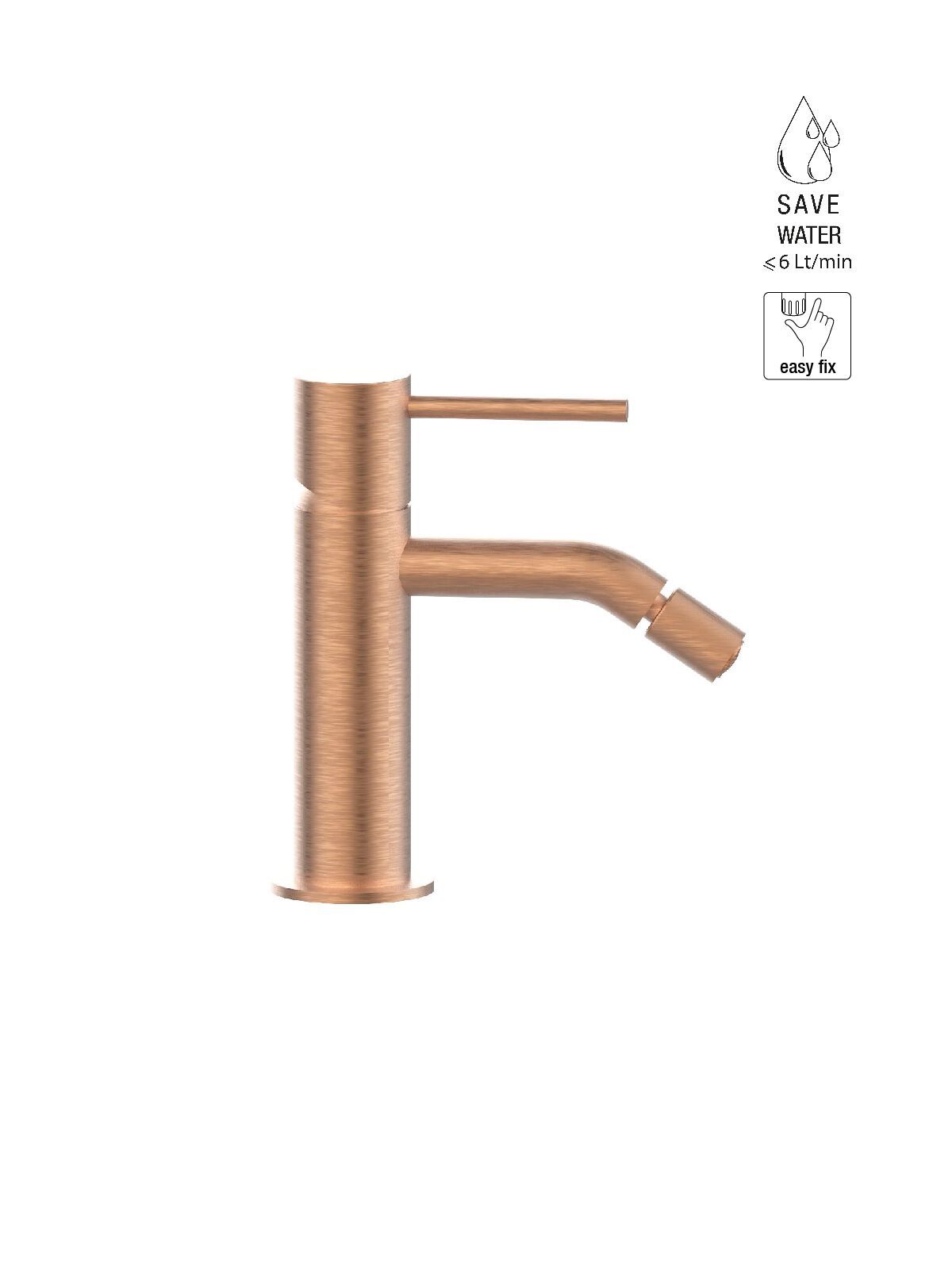 Однорычажный смеситель для биде без слива Rubinetterie Frattini Pepe XL ARCH-00007840 - Вид №2