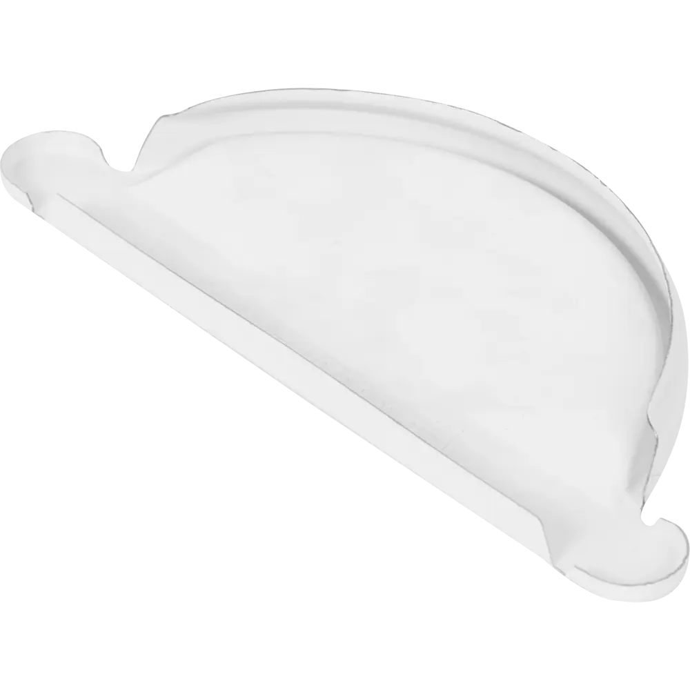 10010640 Заглушка желоба левая/правая цвет белый STLM-1015351 ИНТЕРПРОФИЛЬ  - Вид №2