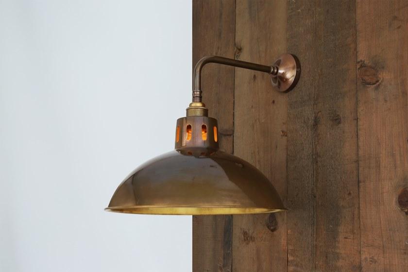 Mullan Lighting Бра с прямым светом ручной работы из латуни Paris industrial Mlwl366  - Вид №3