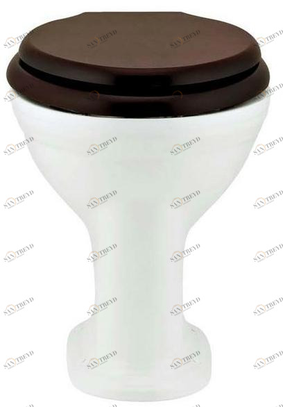 Приставной унитаз напольный Белый Gentry Home VICTORIAN Англия sun-id-1491728