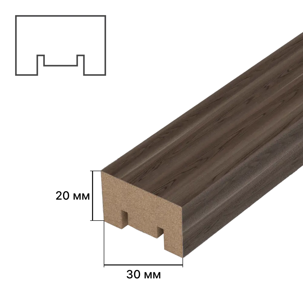 STELLA Милана: Декоративные рейки для стильного зонирования пространства 89379652 STLM-1363478 - Вид №2