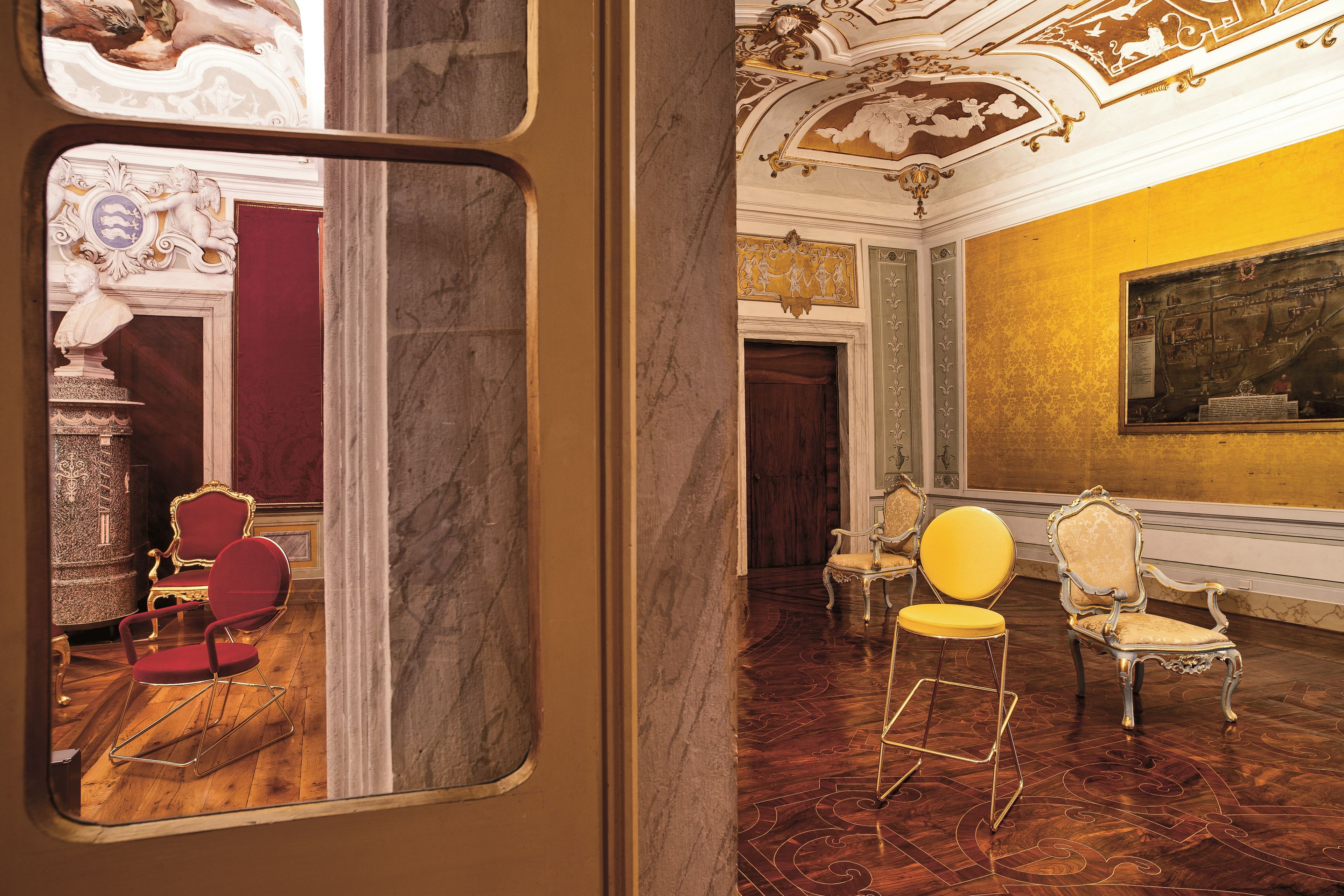 Мягкий медальон стул MOROSO Double Zero ARCH-00048737 - Вид №5