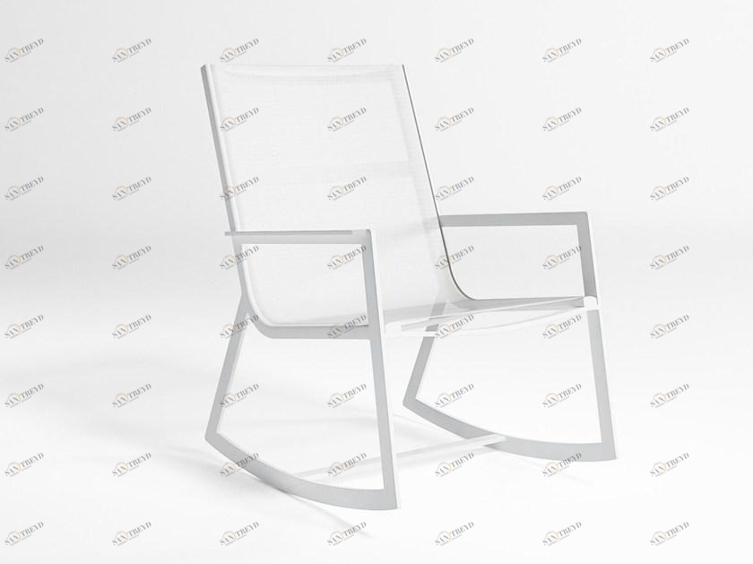 Садовое кресло-качалка Batyline® с подлокотниками Flat textil Santreyd sun-id-1512437