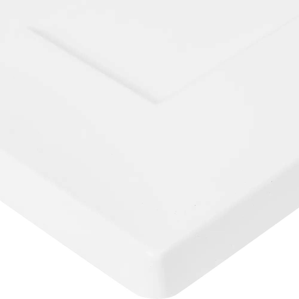 Фасад кухонного шкафа Ньюпорт 44.7x16.7 см KONSENSA МДФ цвет белый Ньюпорт белый STLM-2130331 - Вид №4