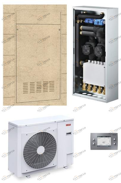 RIELLO Гибридный встраиваемый котел Sistemi ibridi sun-id-1510022