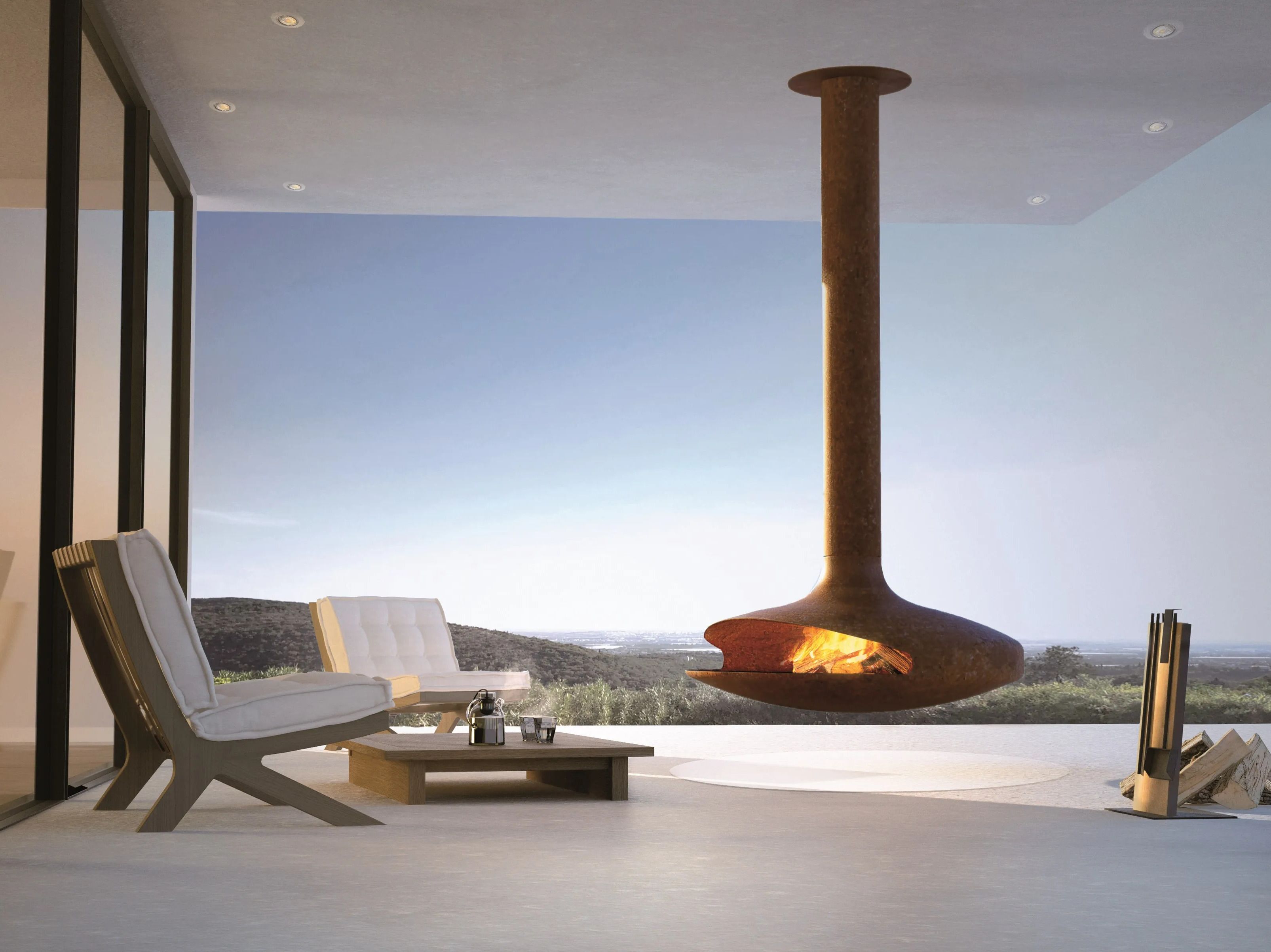 Открытый подвесной камин Focus creation Gyrofocus ARCH-00056006