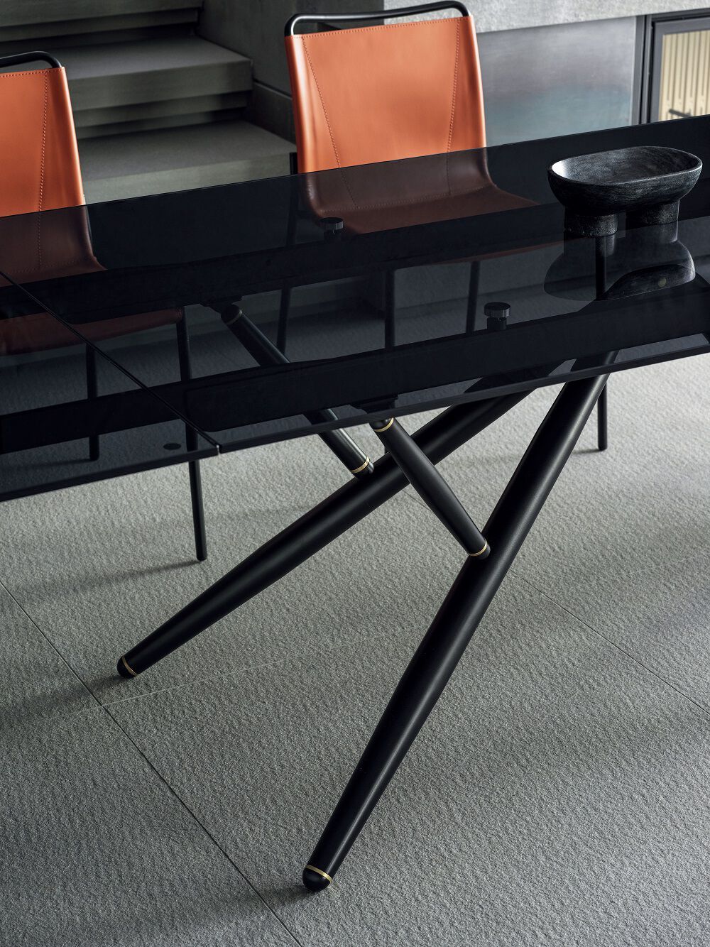 Обеденный стол из нержавеющей стали и SuperMarmo Bontempi Casa BRIDGE ARCH-00133950 - Вид №4