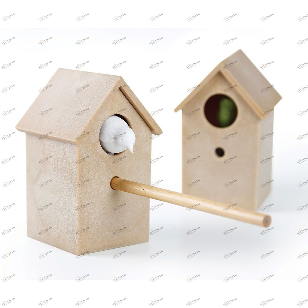 Точилка Cuckoo дерево-белый Qualy QL10234BNWH