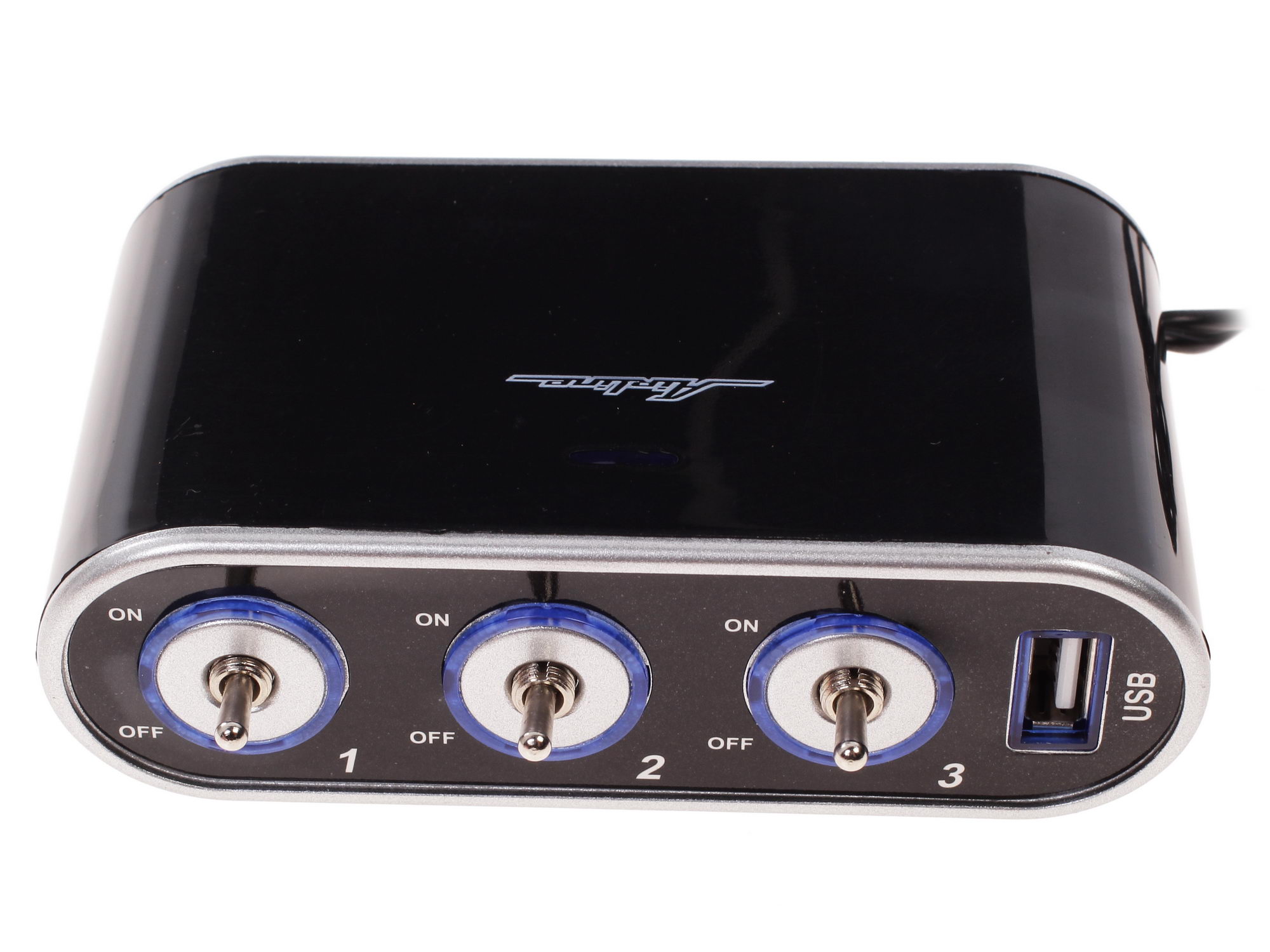 1029497 Разветвитель автоприкуривателя AIRLINE ASP-3S-15 STDN-0056078 - Вид №2