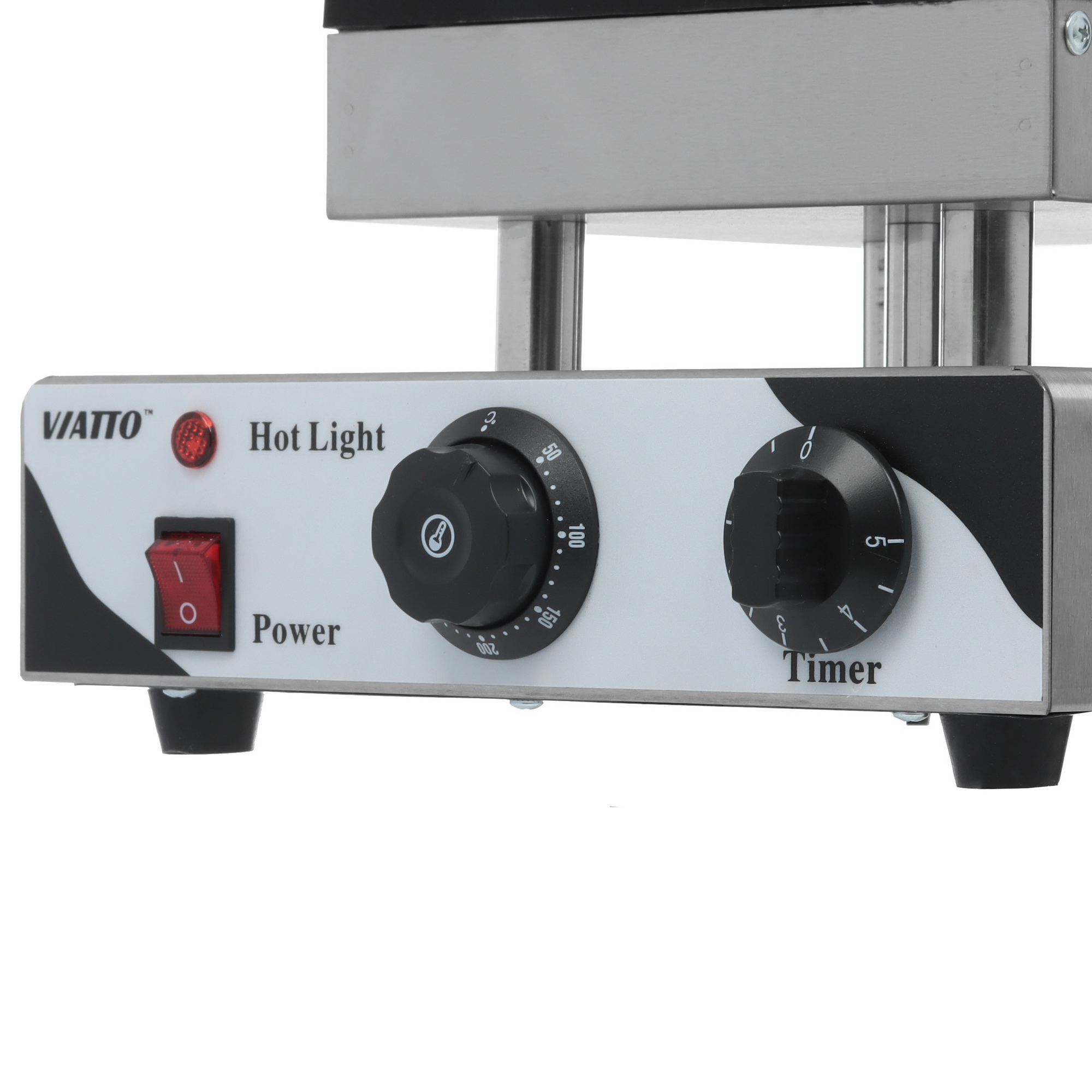 9985870 Вафельница Viatto VA-WB4 серебристый STDN-0043577 - Вид №4