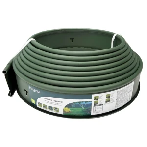 Бордюр садовый BEGINIA 100×10 см зеленый для грядок и клумб 89415325