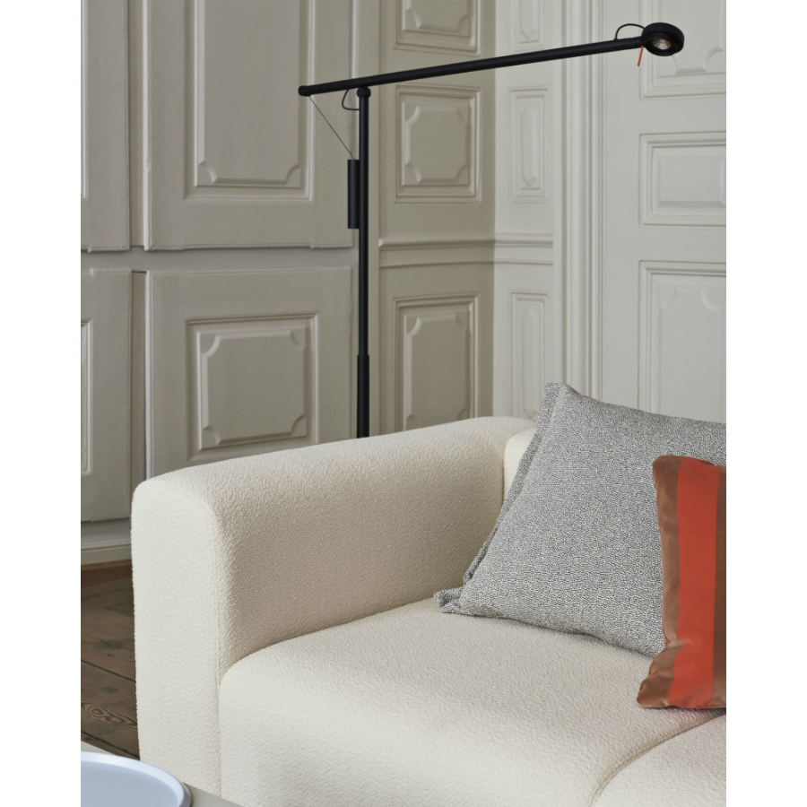 Лампа напольная Fifty-Fifty, черная Hay 410213BLACK - Вид №4