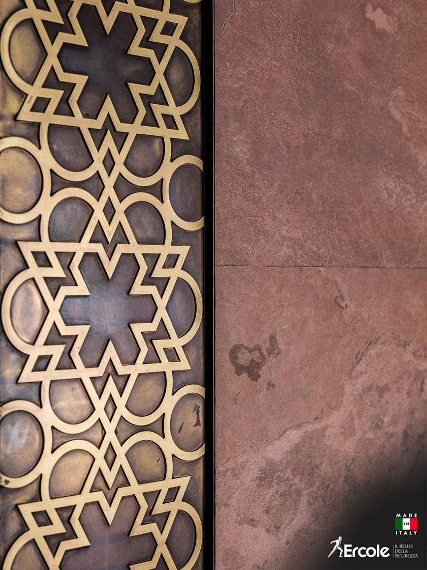 Ercole Бронированная распашная дверь из латуни и камня sun-id-1505264 - Вид №5