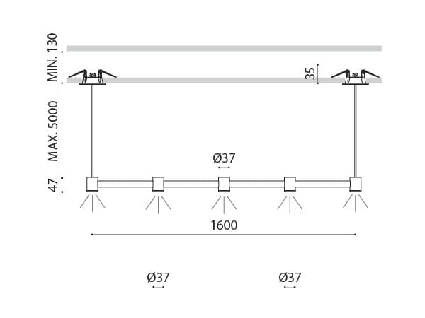 Латунный светодиодный подвесной светильник Arkoslight искусство ARCH-00073366 - Вид №10