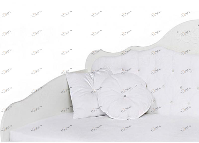 Подушки Комплект ABC-KING: 2 круглые белые 4631147960894