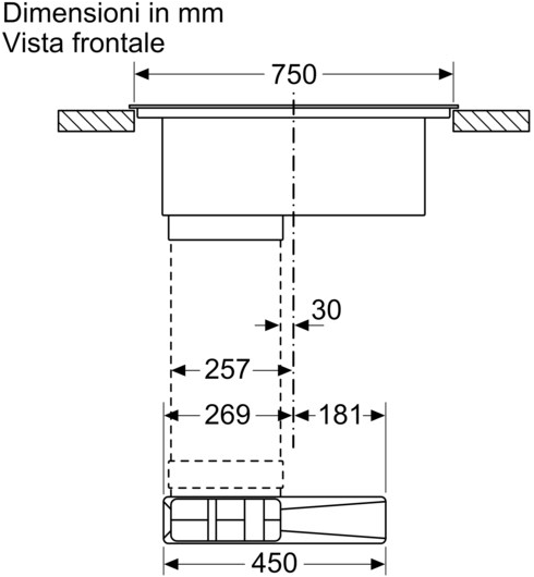 Siemens Встраиваемая индукционная плита со встроенной вытяжкой Iq700 Ex877lx67e  - Вид №9