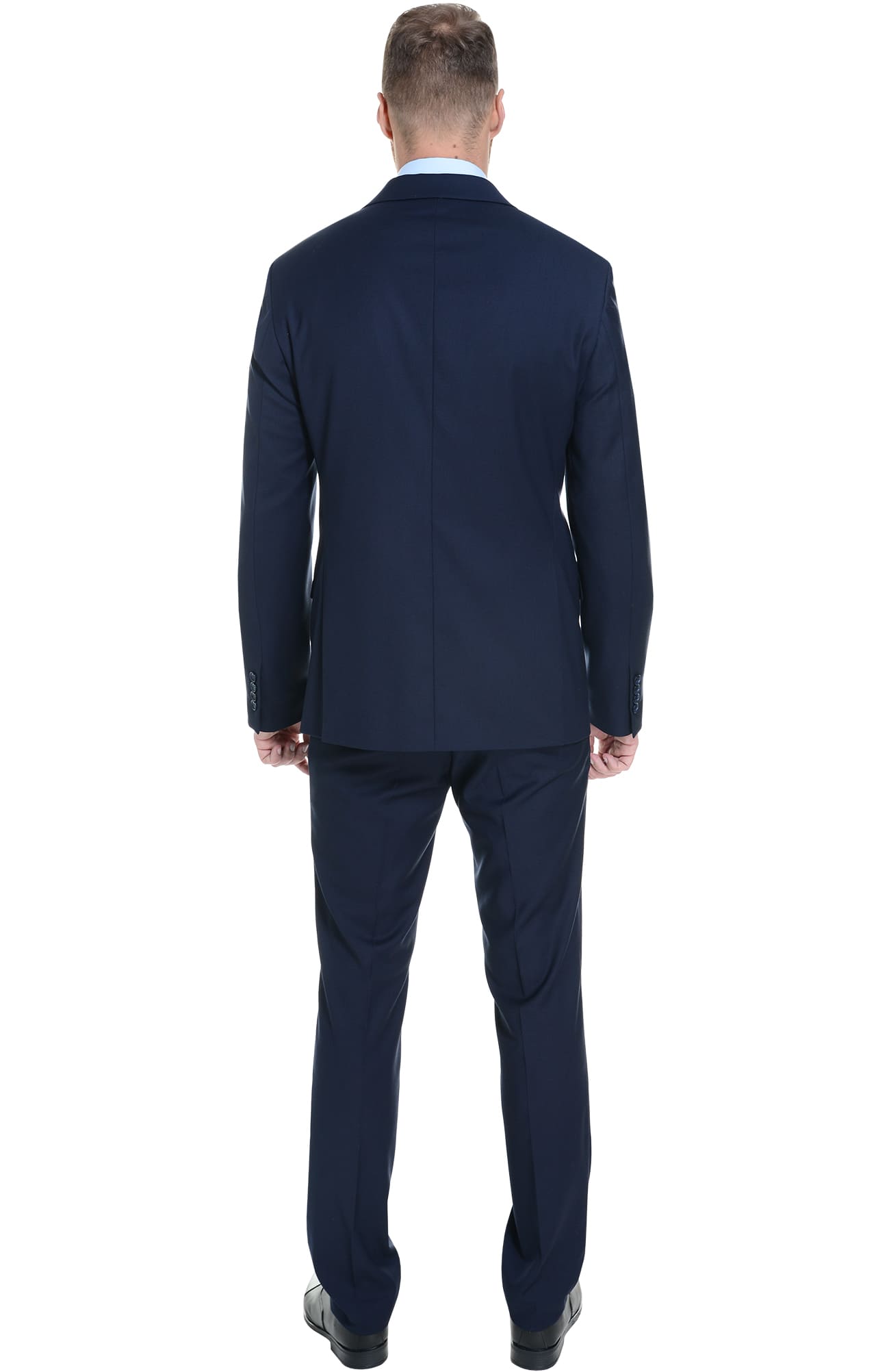 64115 Костюм мужской slim fit  blue El-Risto  Одежда для охранных структур  размер 46/170  - Вид №1