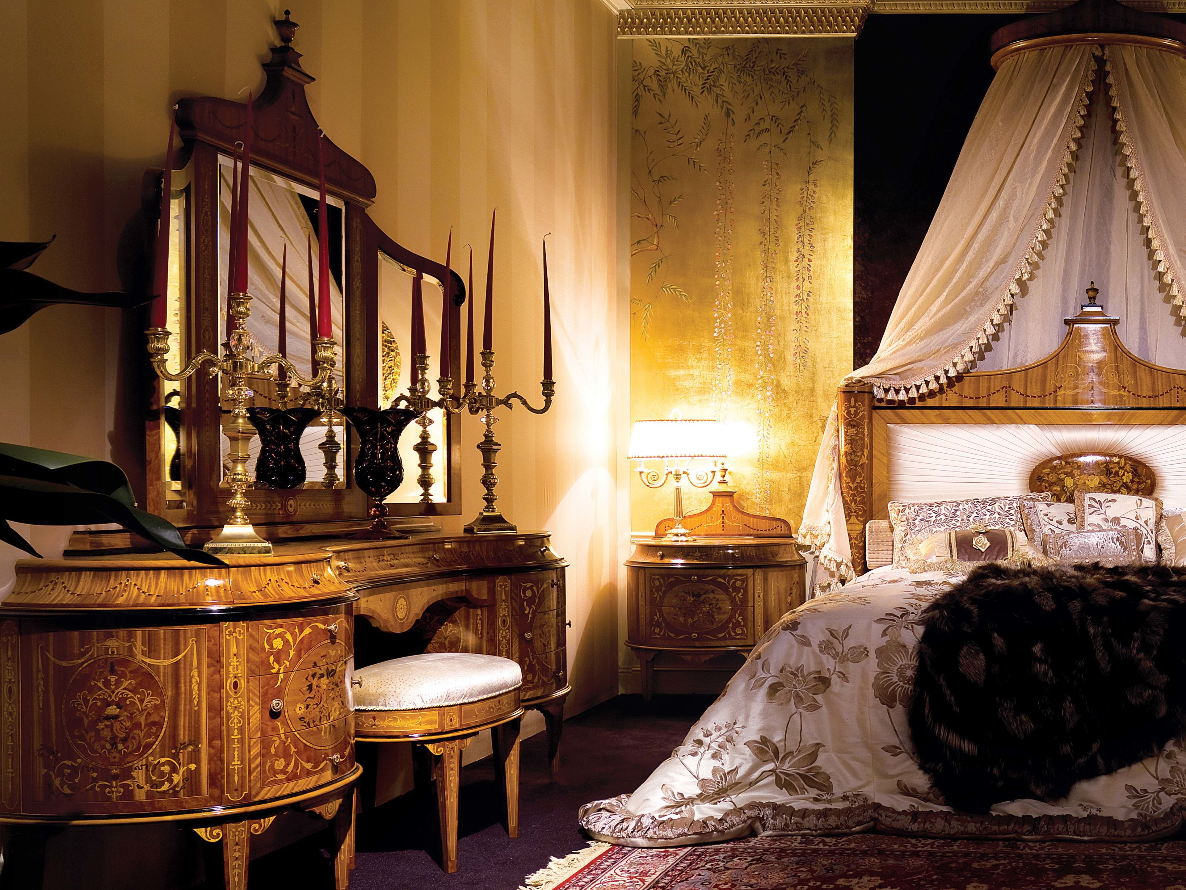 Вишневый туалетный столик Bellotti Ezio стиль Beetles ARCH-00110515