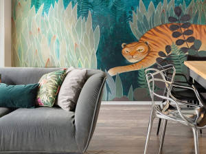 Тропические тематические обои, экологически чистые