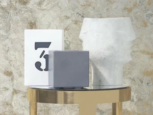 YO2 Металлические обои на флизелине с эффектом мрамора Chic veneers