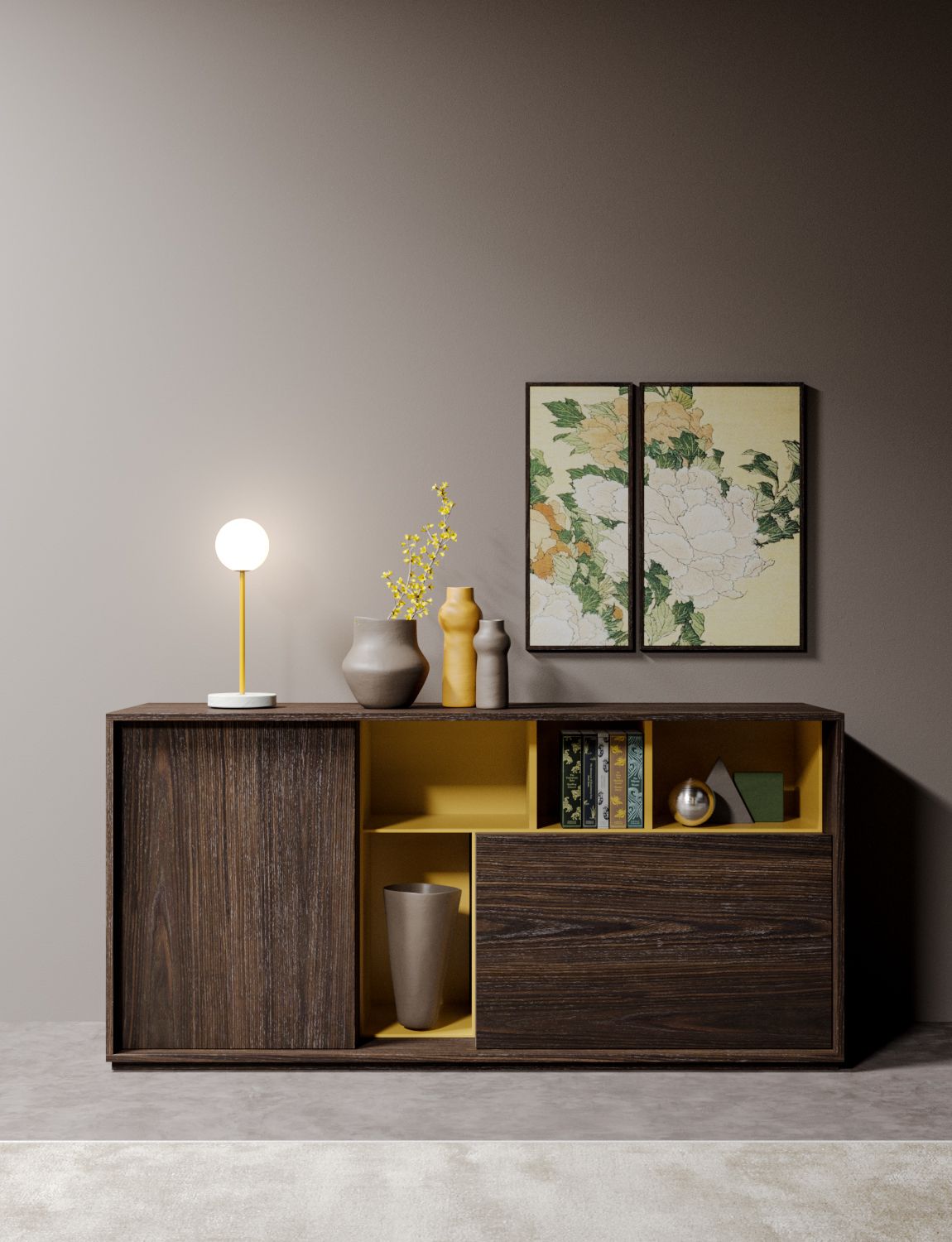 Деревянный офисный шкаф с распашными дверями PROF шестьдесят ARCH-00091244 - Вид №7