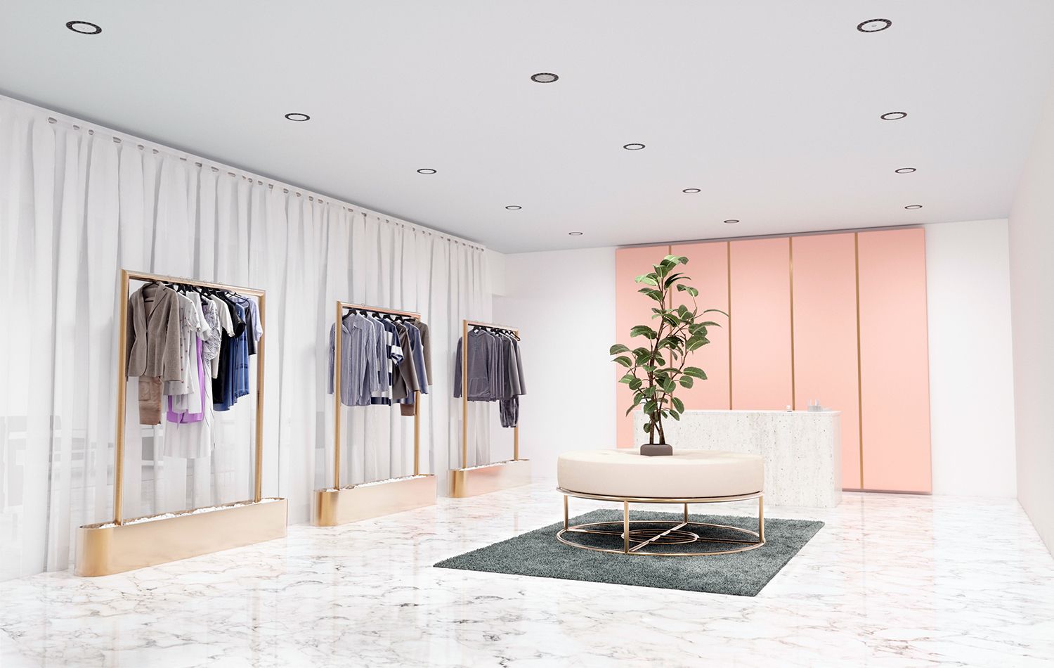 Литье под давлением алюминиевый утопленный прожектор для столешниц iGuzzini Blade R ARCH-00101879 - Вид №2