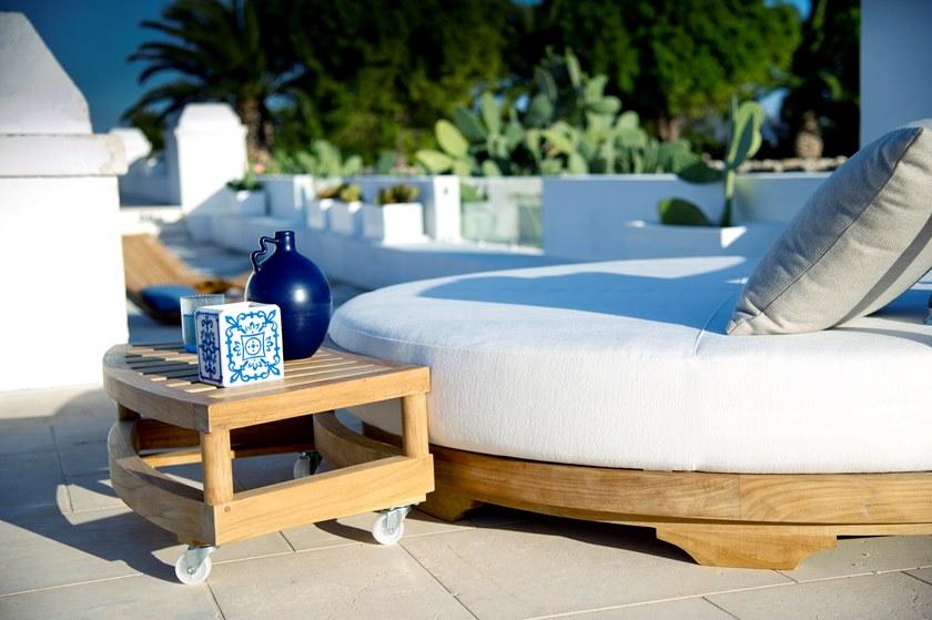 Unopiù Садовая кровать из акрила и тикового дерева Pevero Peviso - Вид №2