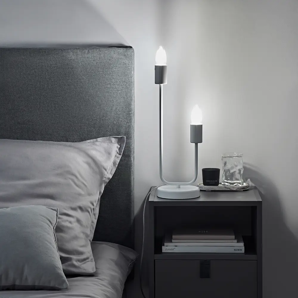 КЛЮЧНИК Настольная лампа «Атлантида» — современный светильник с открытыми плафонами 86763010 STLM-0071456 - Вид №9