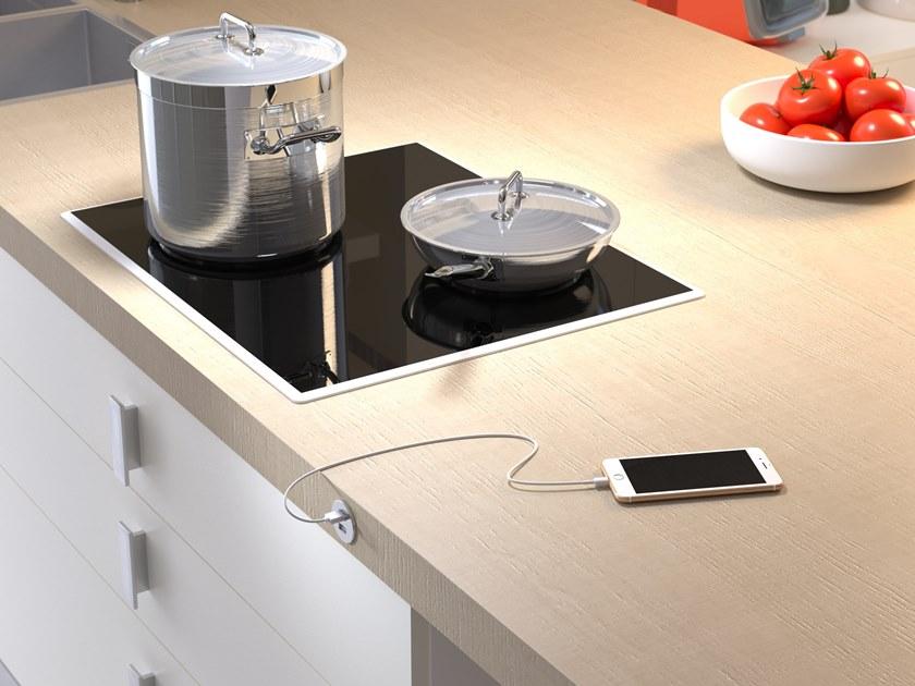 ASA PLASTICI Выдвижная электрическая розетка с usb Versalogic sun-id-1459444 - Вид №1