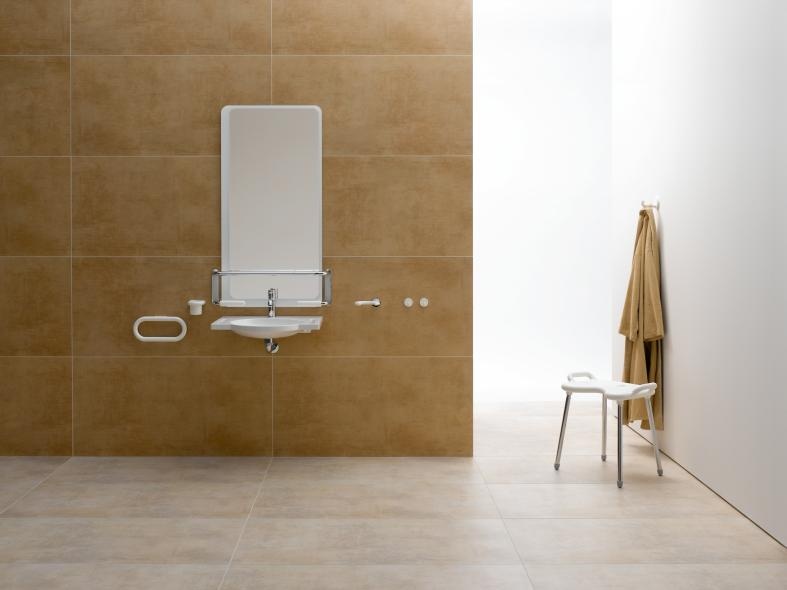 802.03.110R Зеркальная полка для сплошных зеркал HEWI Serie 802 LifeSystem  - Вид №4