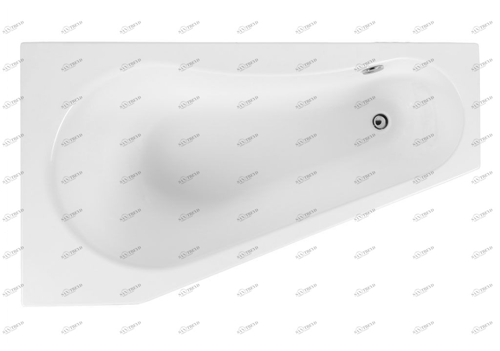 Акриловая ванна Aquanet Brize 160x90 L 00213348