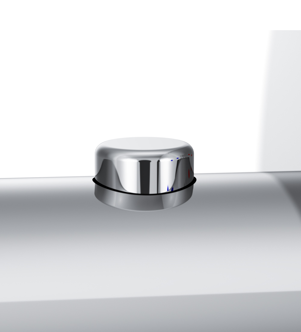 F8075500 термостат монтируемый в стену шт AM.PM Like - Вид №5