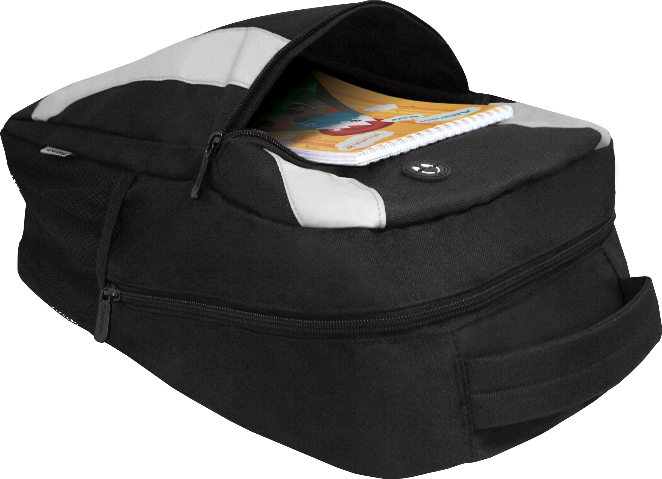 26066 рюкзак для ноутбука everest 15.6" черный, органайзер Defender Santreyd  - Вид №3