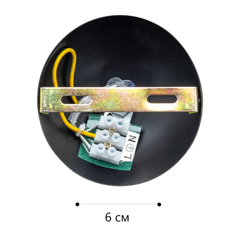 Светильник подвесной Chera, 1 лампа, 5 м², цвет чёрный LAMPLANDIA STLM-2072572 - Вид №6
