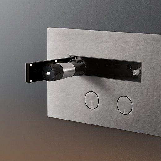 Пластина для двойного смыва Geberit цистерны с раскладной струей воды для чистки туалета и смыва кнопок  PLA05 CEADESIGN  - Вид №1