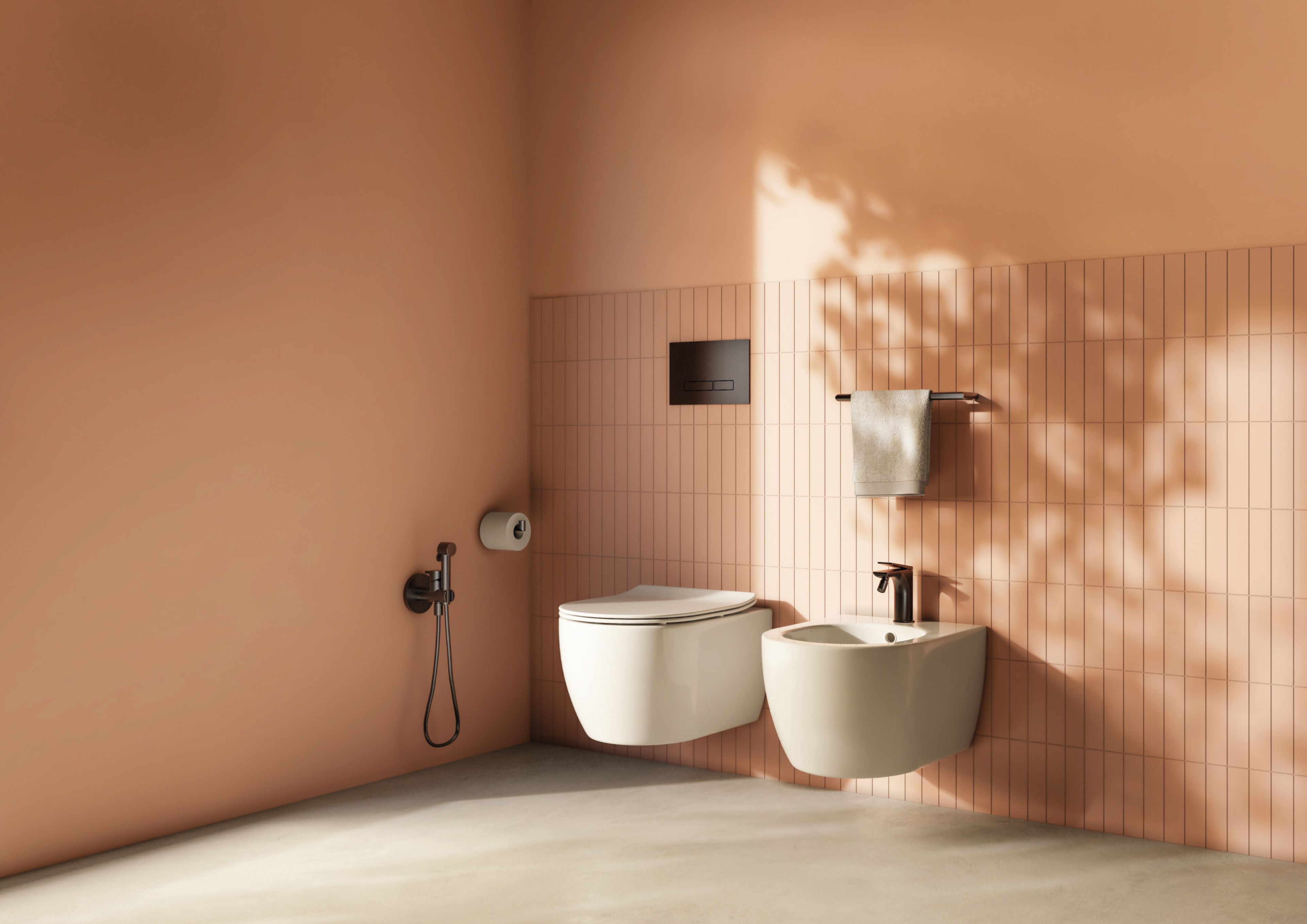 Смеситель для биде с одной ручкой CRISTINA Rubinetterie Blade ARCH-00062965 - Вид №1