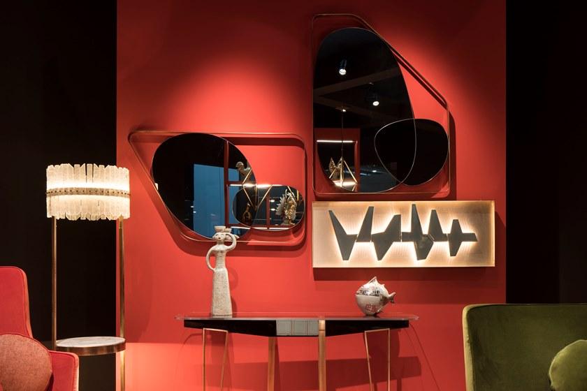 MARIONI Настенное зеркало в раме Landscape 02951b - Вид №1