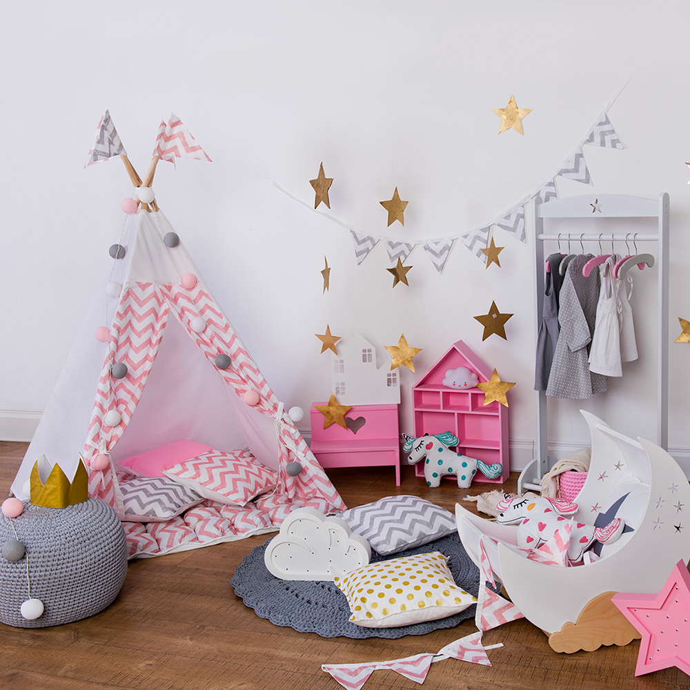 Вешалка-плечики детская розовая с сердечком VAMVIGVAM  282113 Розовый Santreyd  - Вид №2