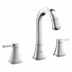 Смеситель для раковины GROHE Grandera на 3 отверстия, высокий излив (20389000)